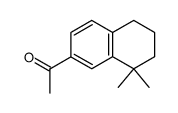 1,1-dimethyl-7-acetyl-tetralin结构式