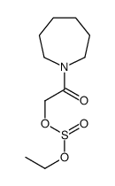 [2-(azepan-1-yl)-2-oxoethyl] ethyl sulfite Structure