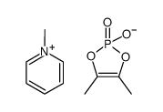 N-Methylpyridinium 1,2-dimethylethenylene phosphate结构式