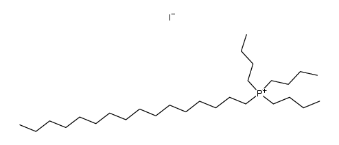 hexadecyltributylphosphonium iodide结构式