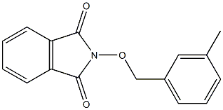 2-[(3-methylphenyl)methoxy]-2,3-dihydro-1H-isoindole-1,3-dione Structure