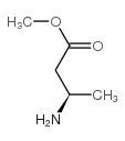 R-3-氨基丁酸甲酯结构式