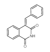 1,3(2H,4H)-Isoquinolinedione, 4-(phenylmethylene)- (en)结构式