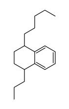 1-pentyl-4-propyl-1,2,3,4-tetrahydronaphthalene结构式