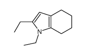 1,2-diethyl-4,5,6,7-tetrahydroindole结构式