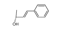 (2R,3E)-4-phenyl-3-buten-2-ol结构式