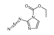 ethyl 2-azidoimidazole-1-carboxylate Structure
