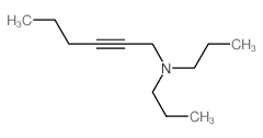 N,N-dipropylhex-2-yn-1-amine Structure