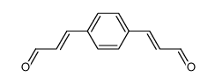 (2E,2'E)-3,3'-(1,4-亚苯基)双[2-丙烯醛]结构式