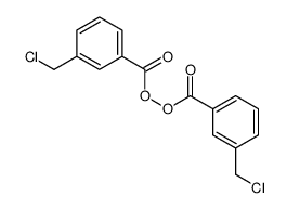 [3-(chloromethyl)benzoyl] 3-(chloromethyl)benzenecarboperoxoate Structure