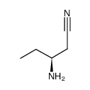 (3S)-3-aminopentanenitrile Structure
