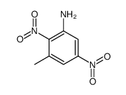 3-methyl-2,5-dinitroaniline结构式