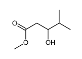 methyl 3-hydroxy-4-methylpentanoate Structure