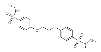 Benzenesulfonamide,4,4'-[1,2-ethanediylbis(oxy)]bis[N-methyl- (9CI) picture