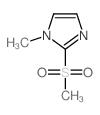 1H-Imidazole,1-methyl-2-(methylsulfonyl)-结构式