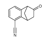 5-cyano-benzobicyclo(2.2.1)hepten-2-one Structure