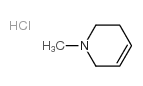 1-甲基-1,2,3,6-四氢吡啶盐酸盐结构式