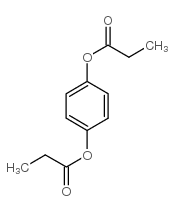 1,4-Dipropionyloxybenzene Structure