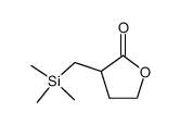 3-((trimethylsilyl)methyl)dihydrofuran-2(3H)-one Structure