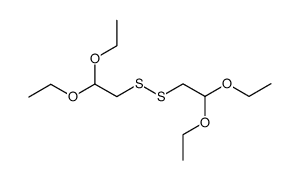 双(2,2-二乙氧乙基)二硫醚结构式