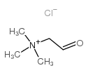 Betaine Aldehyde Chloride structure