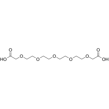 HOOCCH2O-PEG4-CH2COOH结构式