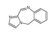 5H-Imidazo(2,1-c)(1,4)benzodiazepina [Italian]结构式