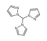 三(1-吡唑基)甲烷结构式