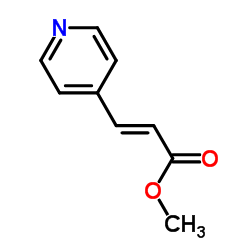 Methyl (2E)-3-(4-pyridinyl)acrylate picture