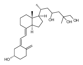 24-oxo-25-hydroxyvitamin D3结构式