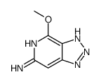 4-methoxy-2H-triazolo[4,5-c]pyridin-6-amine结构式