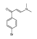 1-(4-bromophenyl)-3-(dimethylamino)prop-2-en-1-one structure