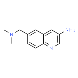 6-Quinolinemethanamine,3-amino-N,N-dimethyl-(9CI) Structure