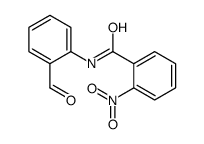 N-(2-formylphenyl)-2-nitrobenzamide结构式