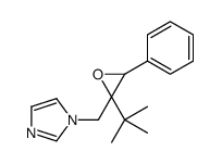 1-[(2-tert-butyl-3-phenyloxiran-2-yl)methyl]imidazole结构式