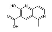 5-methyl-2-oxo-1H-1,6-naphthyridine-3-carboxylic acid Structure