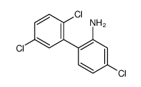 5-chloro-2-(2,5-dichlorophenyl)aniline Structure