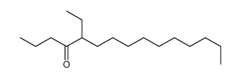 5-ethylpentadecan-4-one结构式