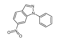 6-NITRO-1-PHENYL-1H-INDAZOLE结构式