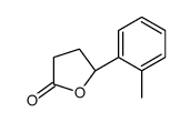 (5S)-5-(2-methylphenyl)oxolan-2-one Structure