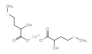 2-hydroxy-4-(methylthio)butyric acid calcium salt Structure