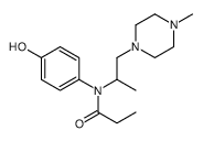 N-(4-hydroxyphenyl)-N-[1-(4-methylpiperazin-1-yl)propan-2-yl]propanamide Structure