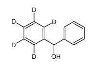 二苯甲醇-D5结构式
