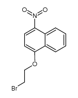1-(2-bromoethoxy)-4-nitronaphthalene Structure
