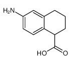1-Naphthalenecarboxylicacid,6-amino-1,2,3,4-tetrahydro-(9CI) Structure