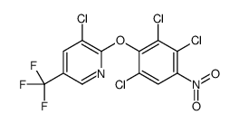 3-chloro-2-(2,3,6-trichloro-4-nitrophenoxy)-5-(trifluoromethyl)pyridine Structure