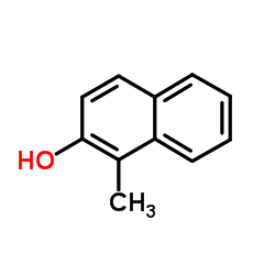 1-甲基-2-萘酚结构式
