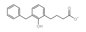Phenyl-methyl-hydroxybenzenebutanoate Structure