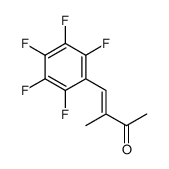 3-methyl-4-(2,3,4,5,6-pentafluorophenyl)but-3-en-2-one Structure