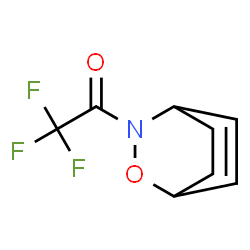 2-Oxa-3-azabicyclo[2.2.2]oct-5-ene, 3-(trifluoroacetyl)- (9CI) Structure